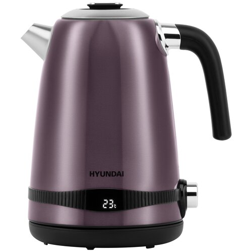 Чайник HYUNDAI HYK-S4800 фиолетовый/черный