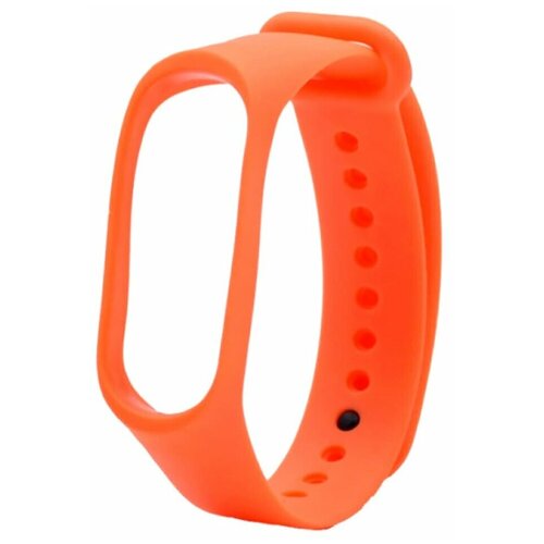 Силиконовый браслет для Xiaomi Mi Band 3, оранжевый