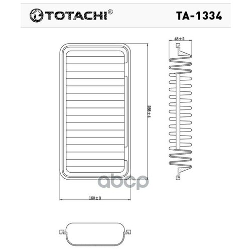 Totachi Ta-1334 A-1003 17801-22020 Mann C 2620 TOTACHI арт. TA1334