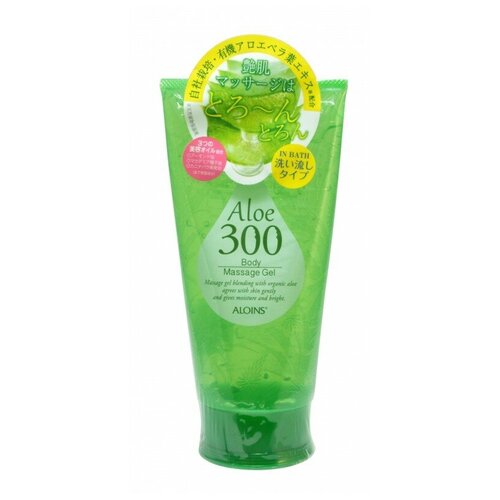 Aloins Гель для тела Aloe Body Massage массажный с экстрактом алоэ, 300 мл