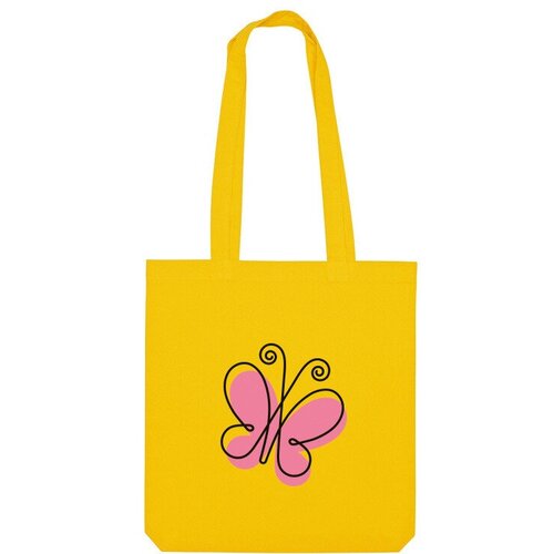 фото Сумка шоппер us basic, желтый