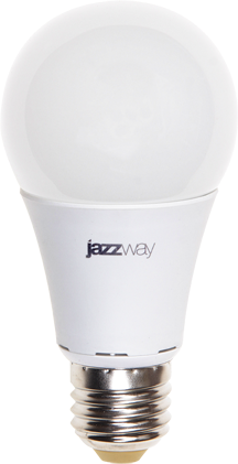 Лампа светодиодная LED 7Вт E27 580Лм 220V/50Hz белый матовая груша ECO 1033185 JazzWay