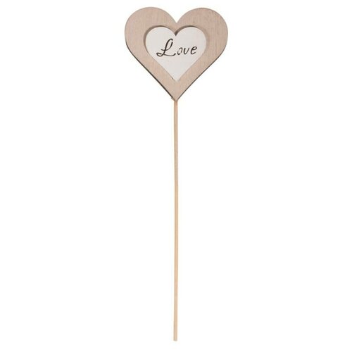 Декоративные элементы Love палочка: 15,5 см 70 мм RAYHER 46384000 набор мёда сердце из слов маме