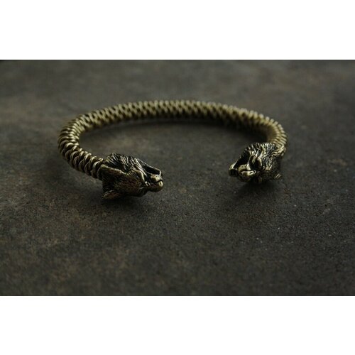 фото Браслет рыси ,браслет цельный ,браслет жесткий ,мужской браслет нет бренда