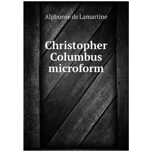 Christopher Columbus microform