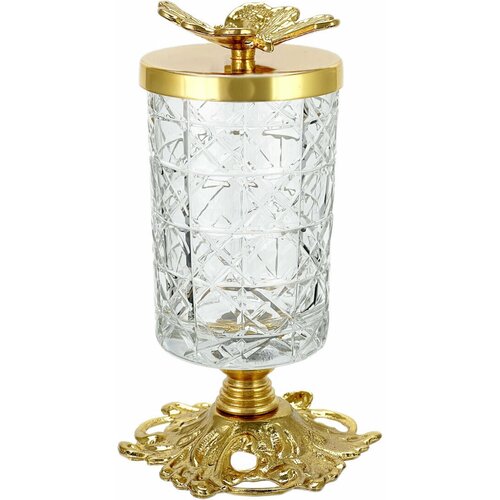 Доза для зубочисток н/н с крышкой 