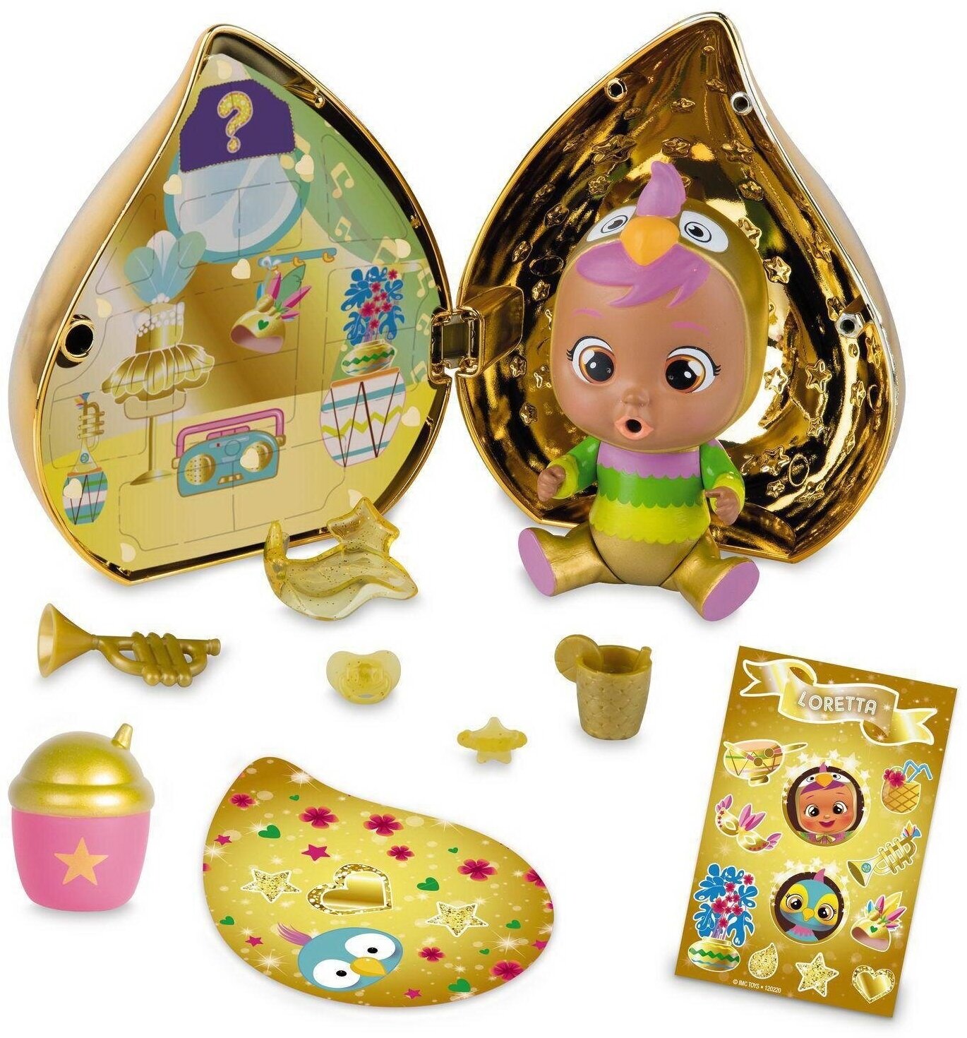 Кукла Cry Babies Magic Tears серия Golden Edition - IMC Toys [93348]