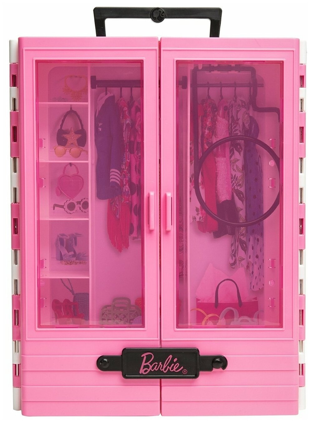 Barbie Шкаф Fashionistas Ultimate Closet Accessory (GBK11) розовый