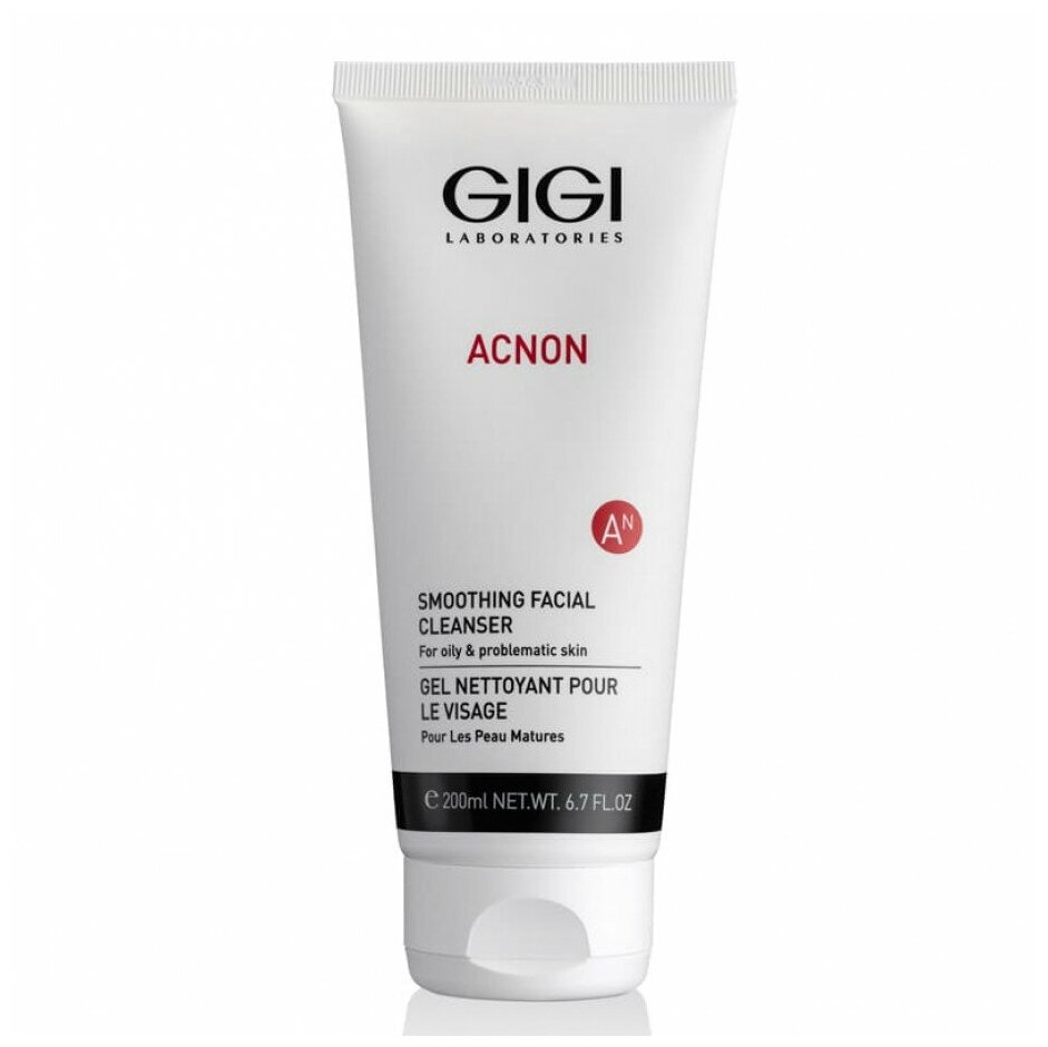 Gigi мыло для глубокого очищения Acnon Smoothing facial cleanser