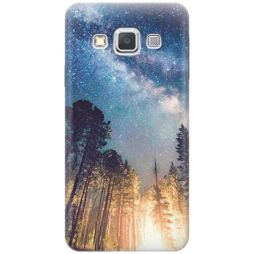 фото Cиликоновый чехол на samsung galaxy a3 / самсунг а3 с принтом "млечный путь" gosso