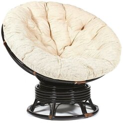 Кресло-качалка ротанг Papasan w 23/01 B Pecan Античный коричневый