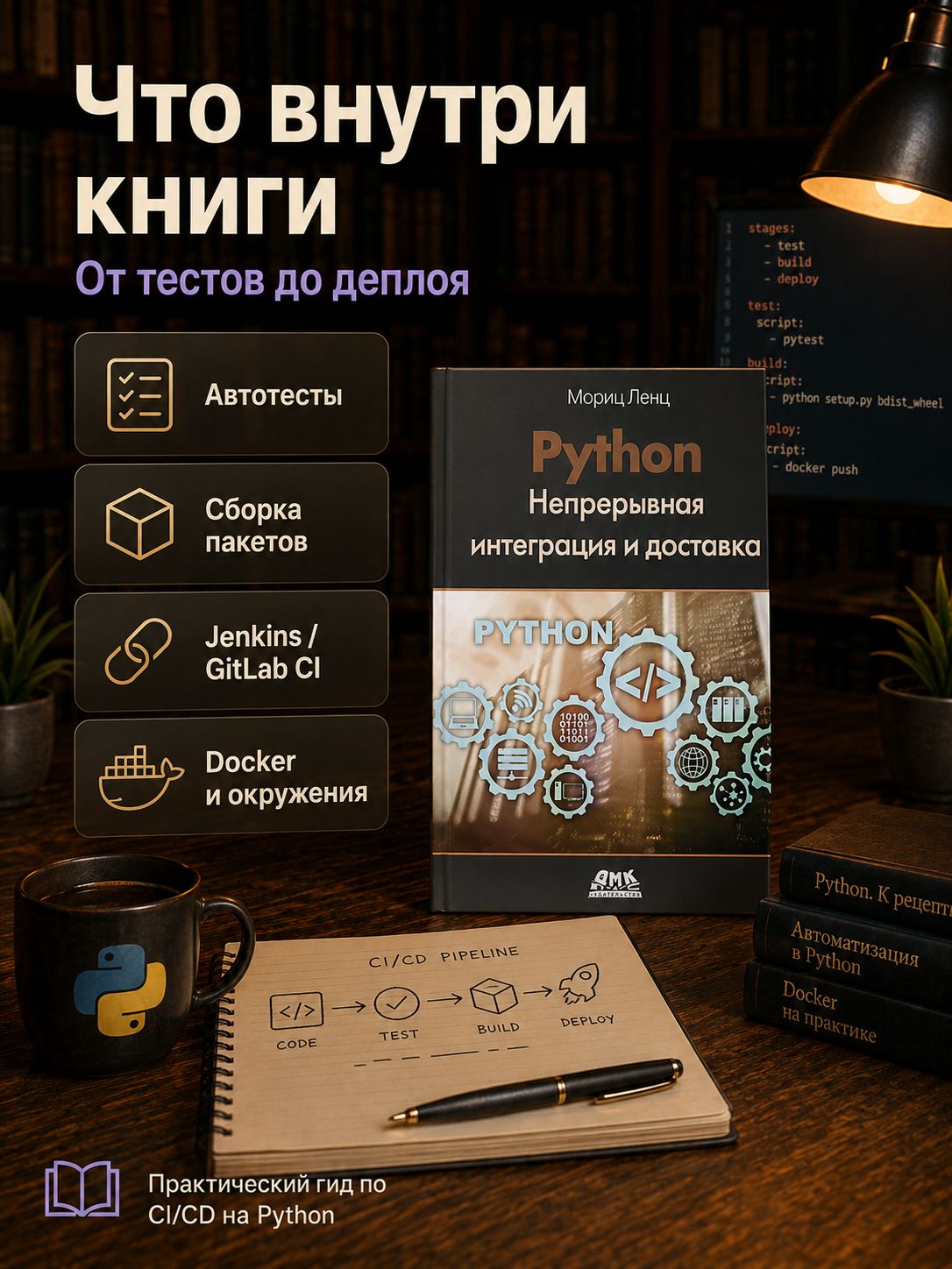 Python. Непрерывная интеграция и доставка — фото 1