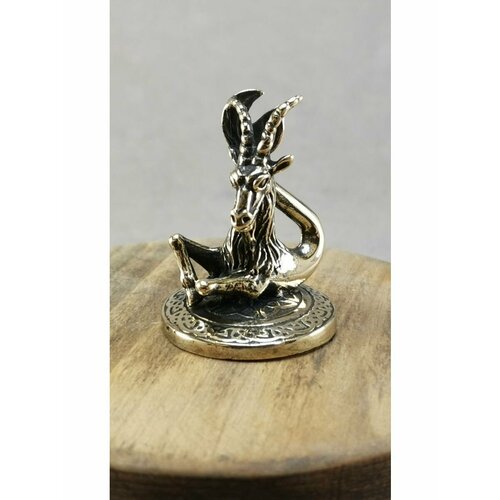 Статуэтка Зодиак Козерог Фигурка бронзовая Винтажная