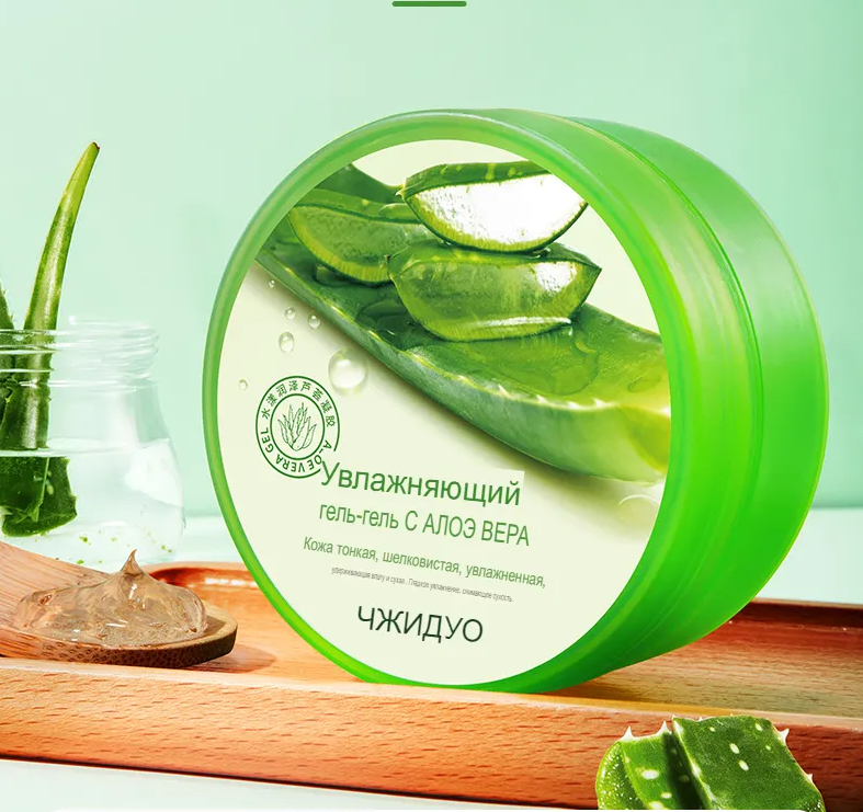 Картинки ZHIDUO Универсальный несмываемый гель с алоэ Aloe Vera Gel 300 мл