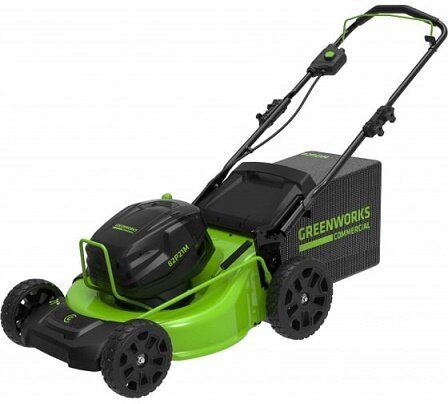 Газонокосилка GREENWORKS GC82LM51SP2K2 82V, 51 см, АКБ 5 А·ч и ЗУ