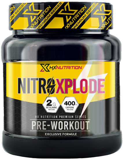 Предтренировочные комплексы HX Nutrition Premium Nitro Xplode (350 г) Лимон