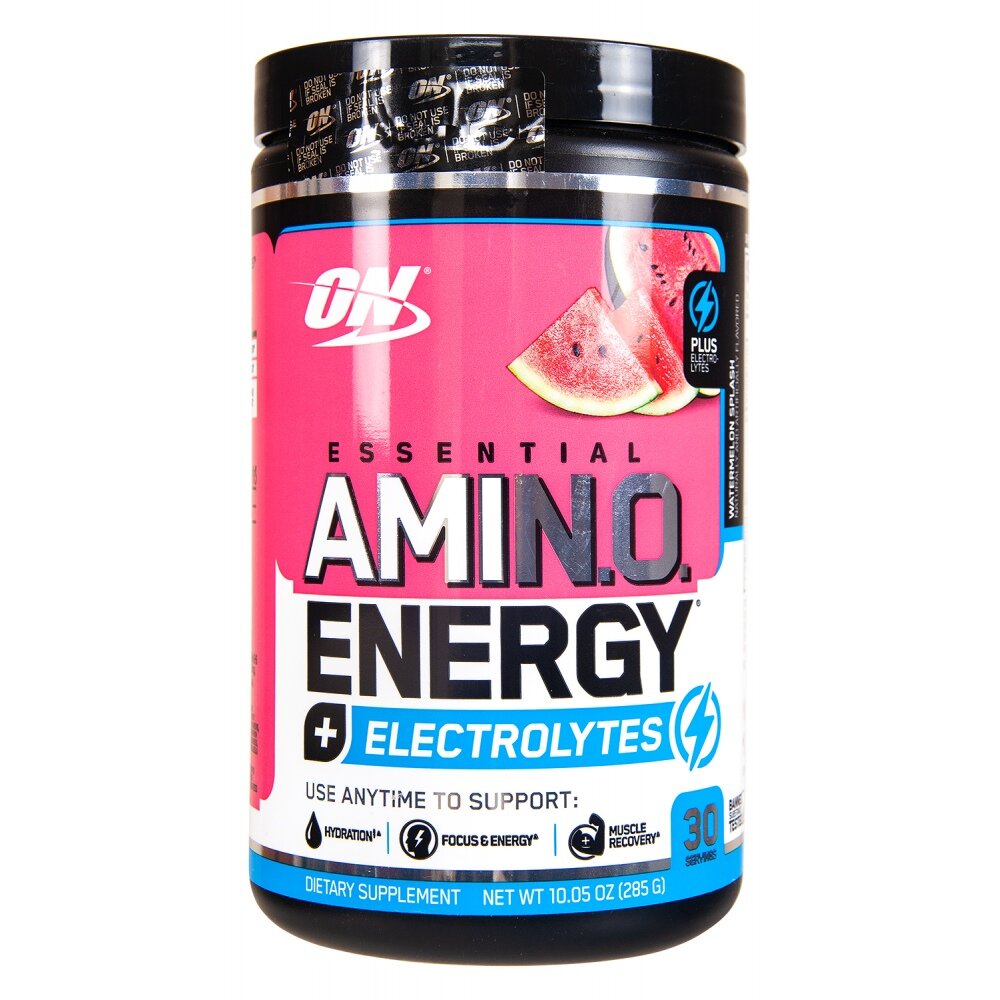 Amino Energy + Electrolytes, 285 г / 30 порций, Tangerine Wave / Мандариновая Волна