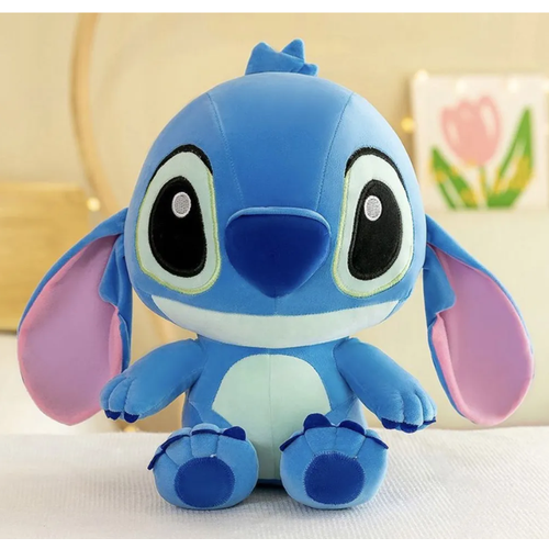 Мягкая игрушка Стич, синий 30 см, Лило и Стич мягкая игрушка стич stitch из мультика лило и стич 17 см