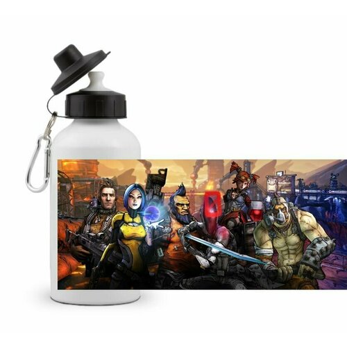 фото Спортивная бутылка borderlands, бордерленд №2 goodbrelok