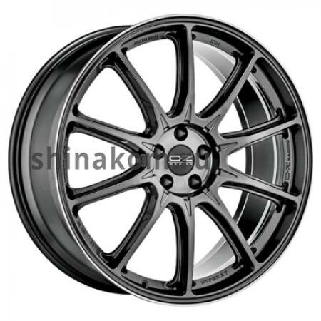 Колесный диск OZ Hyper XT HLT 9x20 5*112 ET52 66,56 Star Graphite Diamond Lip