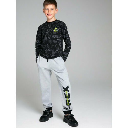 фото Брюки playtoday, размер 134, черный