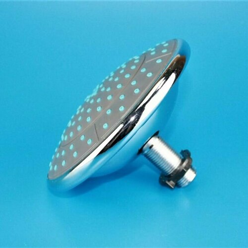 Верхняя лейка Тропический дождь для душевой кабины лейка потолочная круглая 150 мм серая пластиковая штуцер и гайка в комплекте 650₽