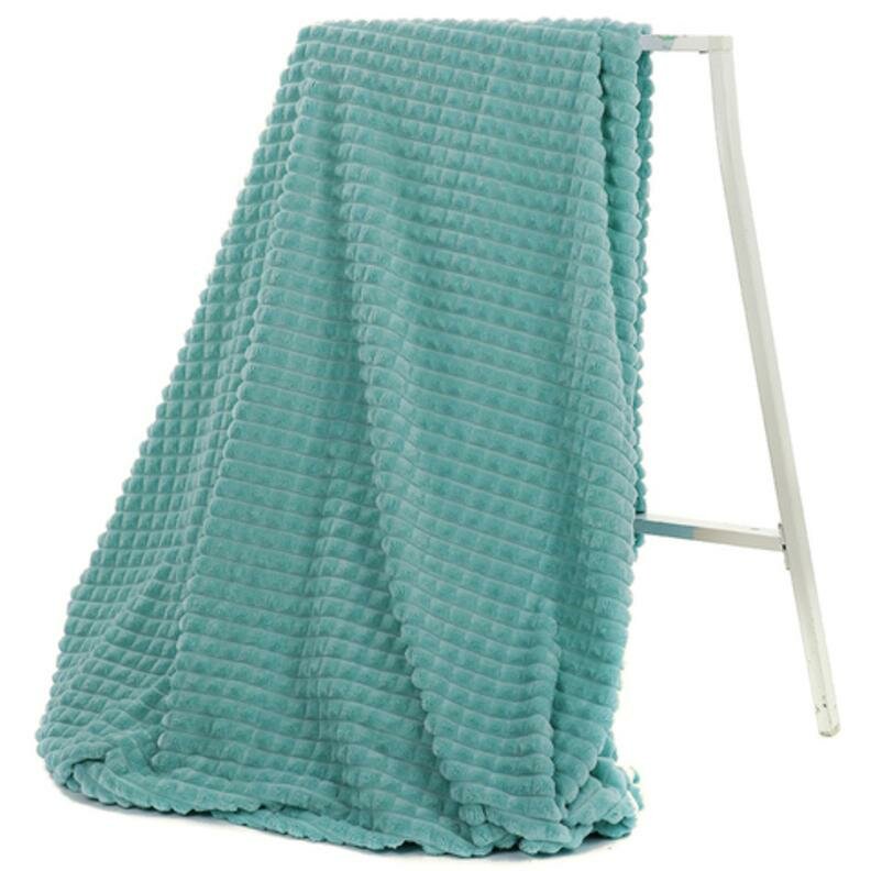 фото Плед покрывало кубик 200*220 зеленый