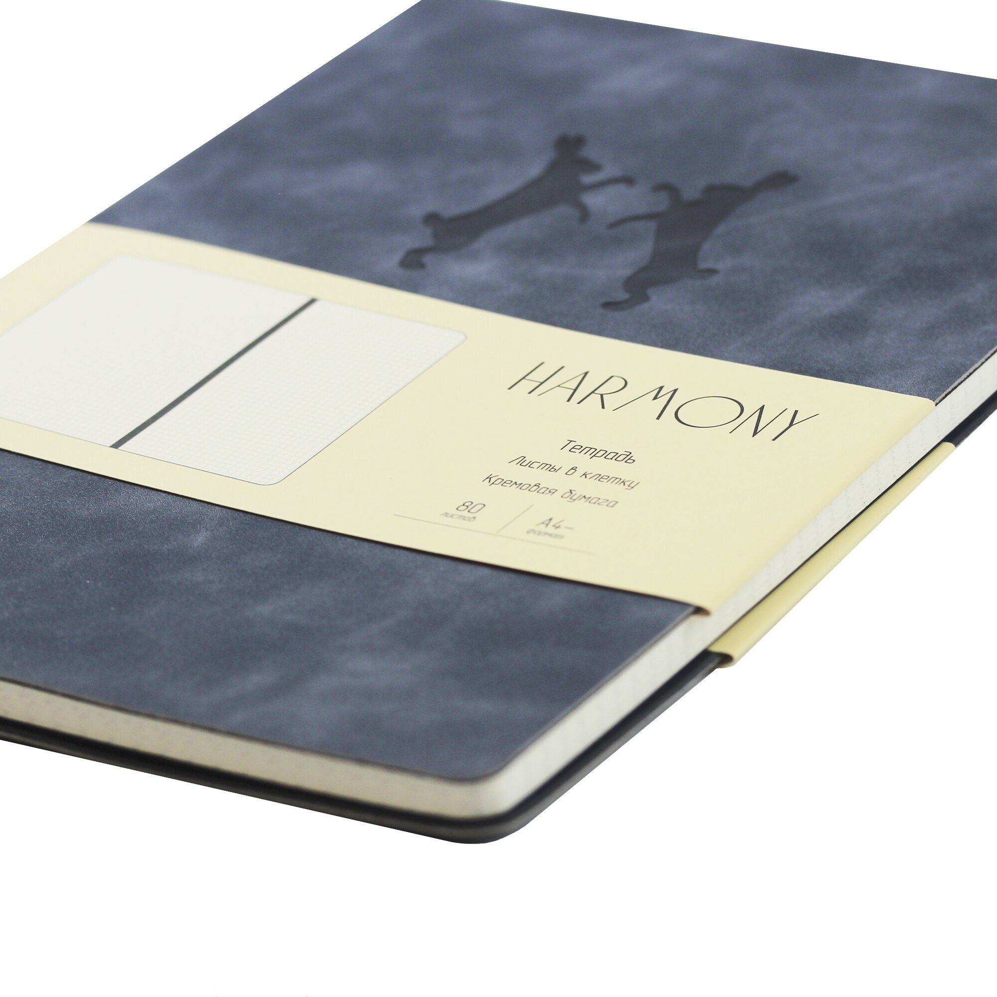 Тетрадь 80л,А4-,Harmony.Серый,инт,ТКХ4804839 Joy Book - фото №4
