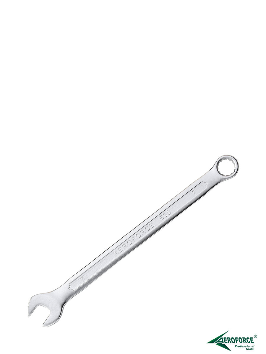 Ключ гаечный комбинированный 7 мм (рожково-накидной) AEROFORCE