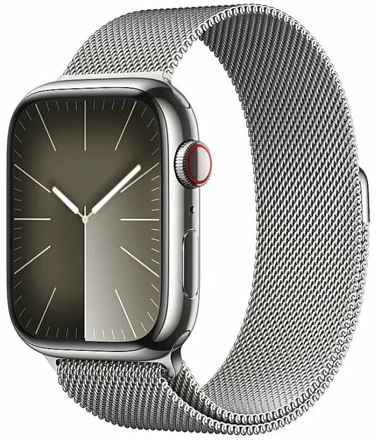 Apple Watch 9 41 Stainless Steel Silver Milanese Loop