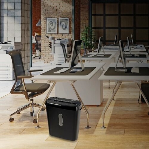 Изображение товара Шредер Cactus CS-SH-A1 (секр. Р-2)/ленты/6. лист./8лтр.