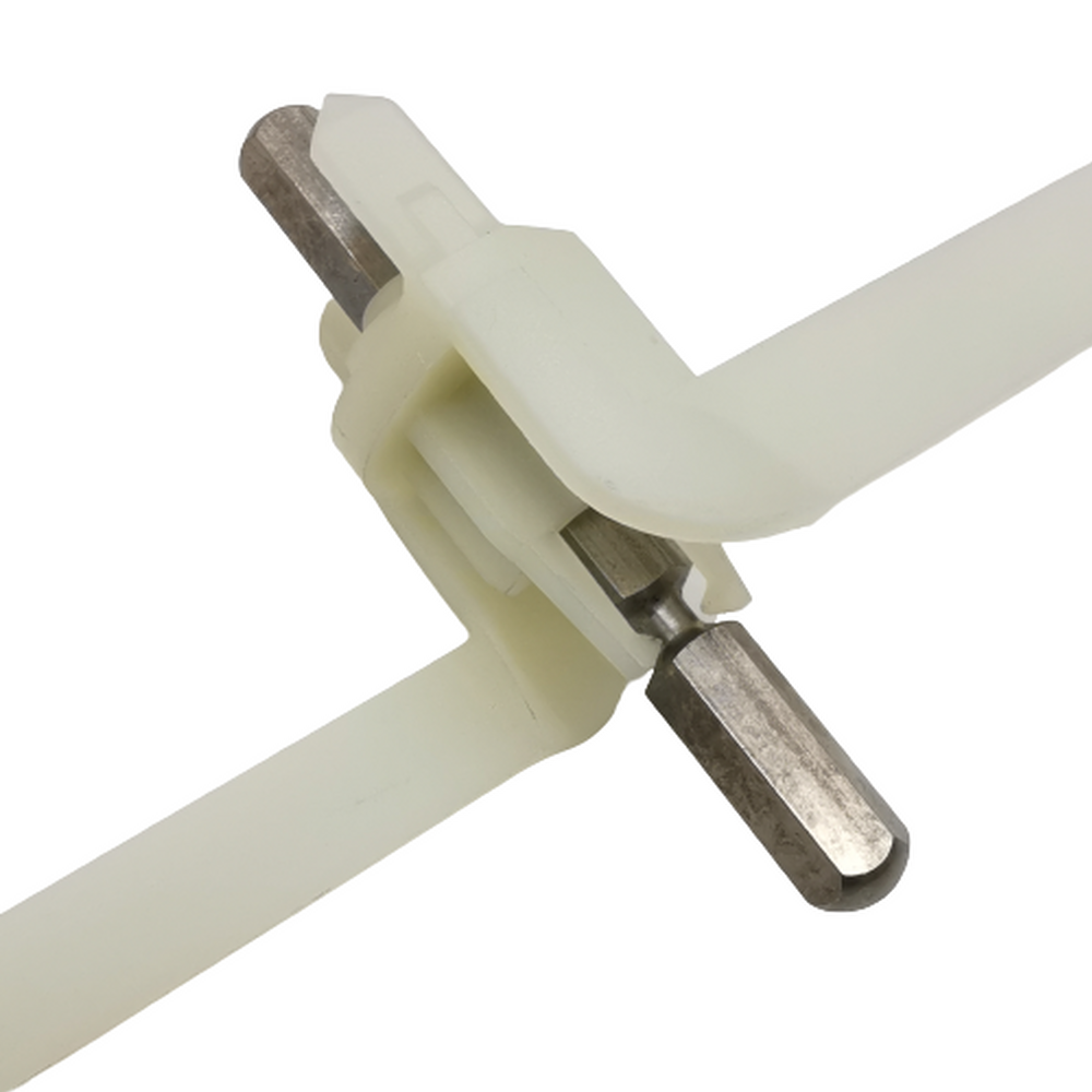 Обзор: Ось-лопасть для кухонного комбайна Bosch, Siemens 00091027 пластик/металл