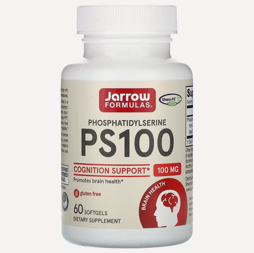 Изображение товара Jarrow Formulas PS100 100 mg, 60 softgels/"ПС100 100мг" 60 жел. капс.
