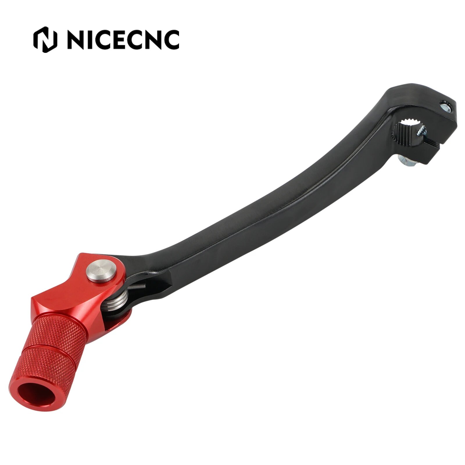 Кованый рычаг переключения передач NICECNC для HONDA CRF250R CRF450R CRF450X CRF250RX CRF450RX 2019-2023 CRF450L 2019-2020 CRF450RL 2021-2023, Красный