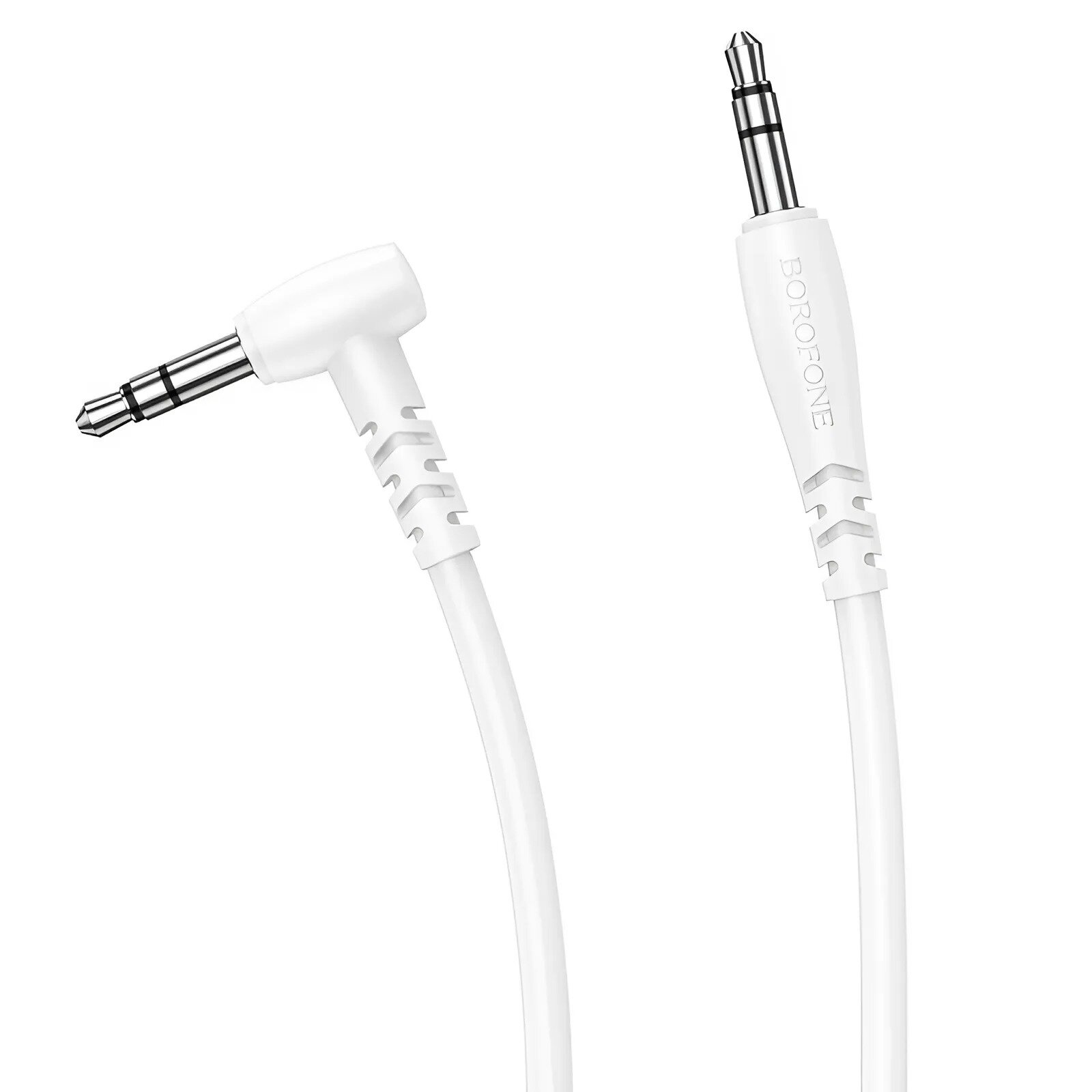 Аудиокабель AUX 3.5mm 2.0м Borofone BL10 White