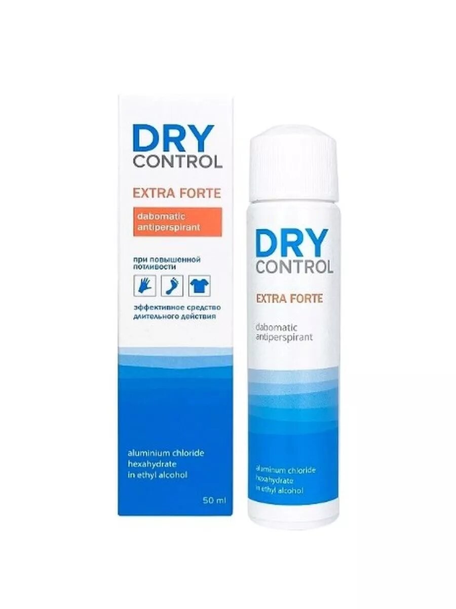 Антиперспирант DryControl Extra Forte, дабоматик, для повышенной потливости, 50мл