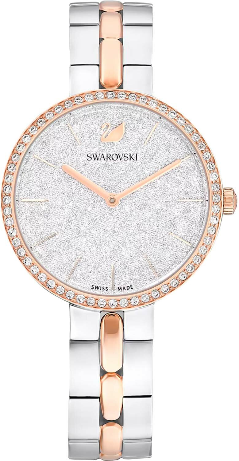 Наручные часы SWAROVSKI, серебро золото белый 266М