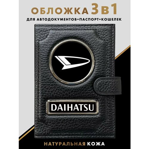 Портмоне MOONCAR, фактура зернистая, черный