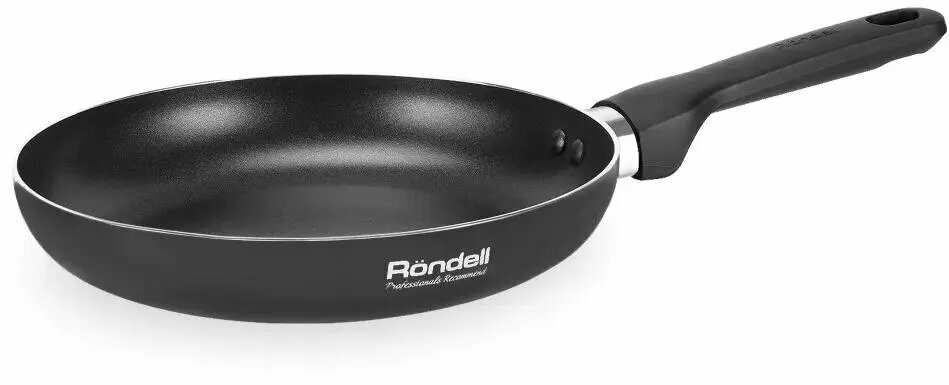 Сковорода Rondell Massimo RDA-1402, 24см, без крышки, черный