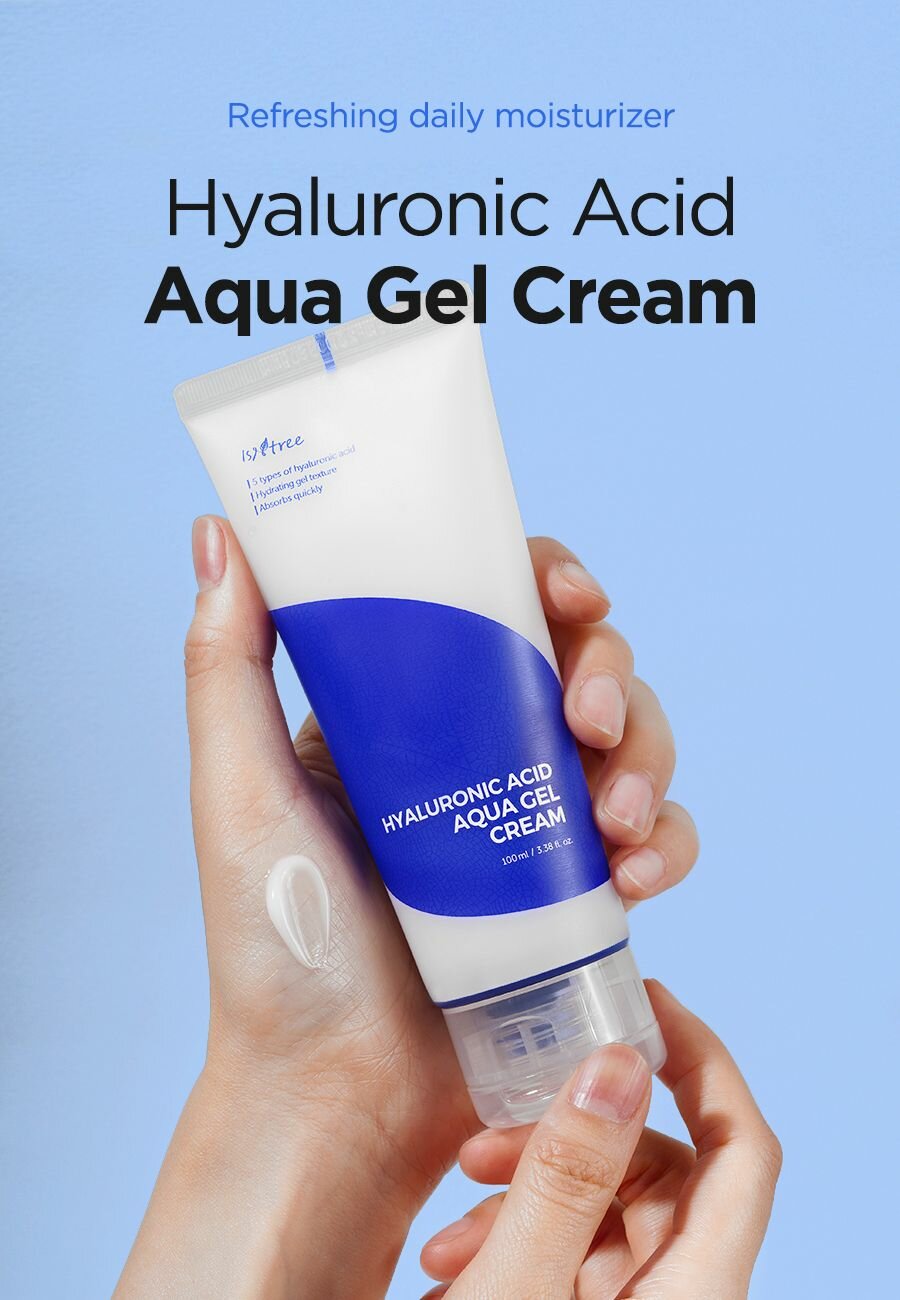 Крем-гель Isntree "Hyaluronic Acid Aqua", для лица, 100мл