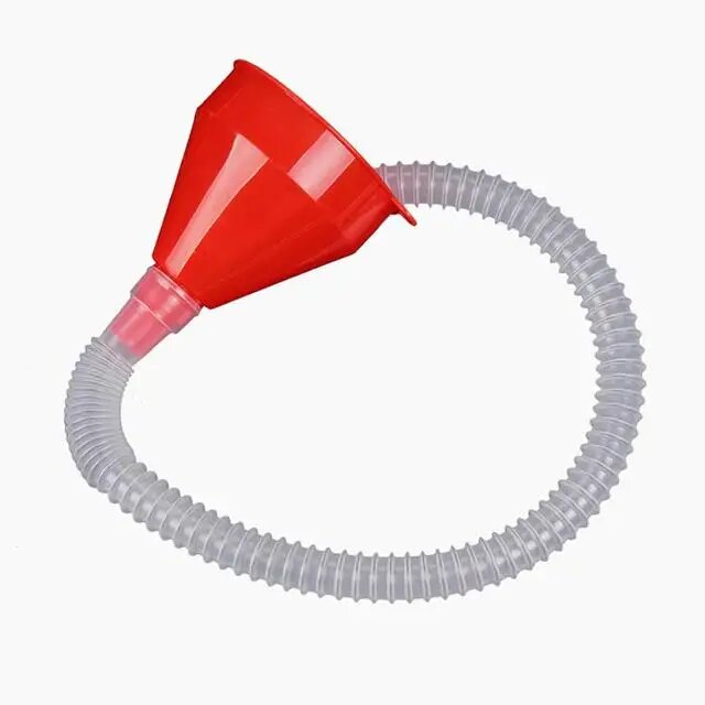 Универсальная автомобильная воронка для заправки съемный шланг добавка для бензинового моторного масла мотоцикл грузовик пластиковая воронка для заправки масла