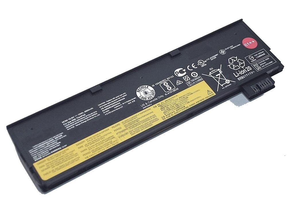 Аккумулятор для Lenovo ThinkPad P51s, P52s, T470, T480, T570, T580 (61++) (01AV492, 01AV425), 72Wh,