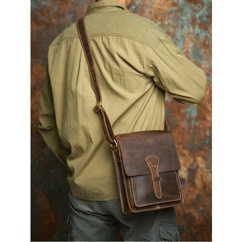 Сумка кросс-боди NASVA, коричневый