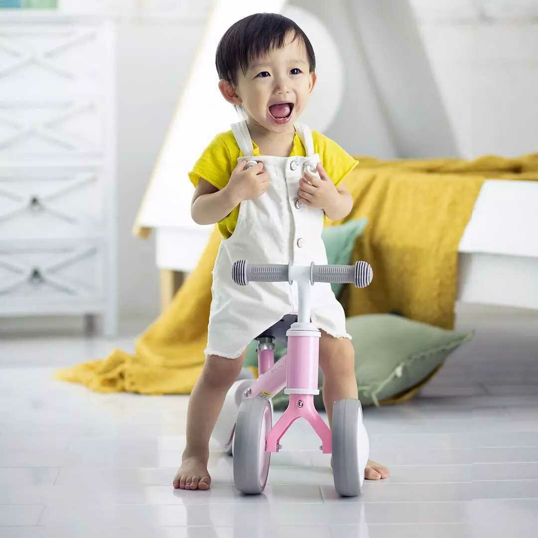 Картинки Детский велосипед йо-йо для балансировки для мальчика/девочки от 1 до 2 лет (розовый)