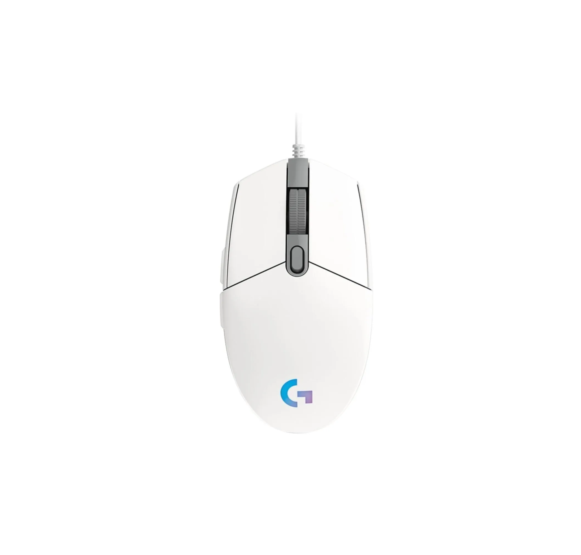 Мышь LOGITECH G102 LIGHTSYNC Corded Gaming Mouse - WHITE - USB - EER