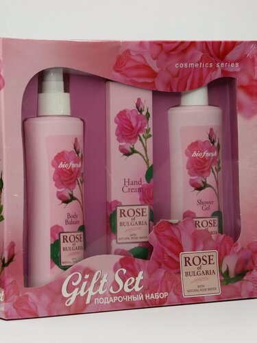 Изображение товара Подарочный набор Роза Болгарии Rose of Bulgaria Лосьон для тела, Гель для душа, Крем для рук