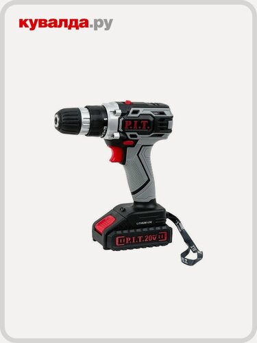 Изображение товара Дрель-шуруповерт аккумуляторная P.I.T. PSR18-D3