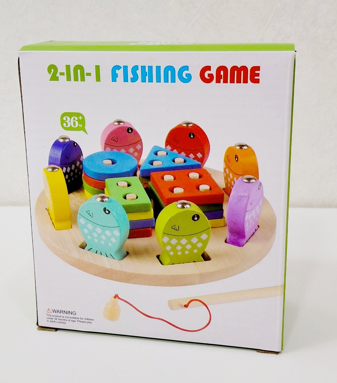 Развивающая детская игра AUKKA Сортер деревянный для малышей Геометрик 5 фигур по Монтессори,