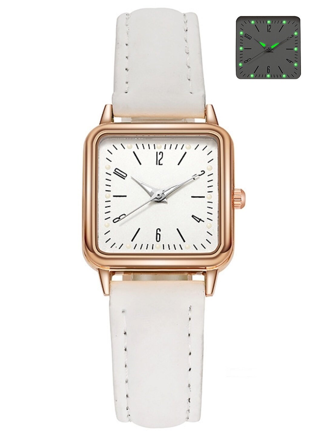 Наручные часы Классика, белый — фото 1