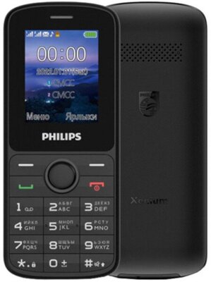 Телефон Philips Xenium E2101 Black